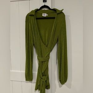 Mini green dress size 12